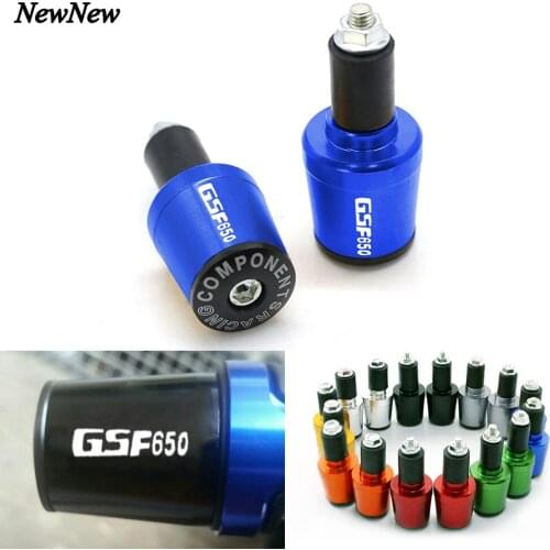 For SUZUKI Bandit 1250 250 400 650 GSF650 BANDIT250 7/8"22MM Motorcycle Universal Handlebar Grips Handle Bar Grip End Cap Plugs