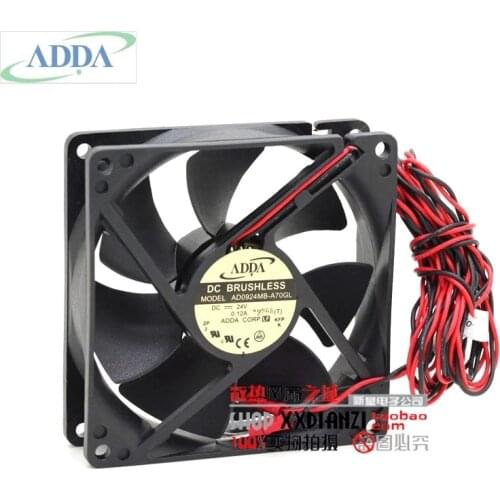 FOR ADDA AD0924MB-A70GL 9025 24V 0.12A 9CM inverter cooling fan