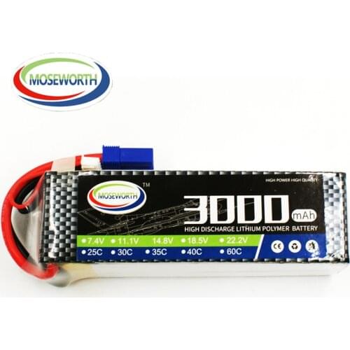 2S 7.4V 3000mAh 25C Lipo Battery For RC Quadcopter Drone Airplane Helicopter Car Remote Control Toys Lithium Polymer Battery