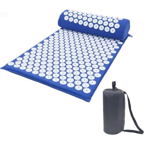 Massage Yoga Mat Acupuncture Relieve Massage Pad Relieve Stress Back Body Pain Spike Mat For Pilates Yoga 66*42cm