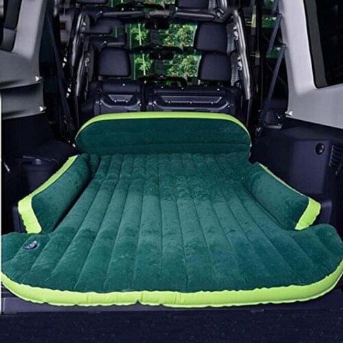 Dropshipping SUV Inflatable Mattress With Air Pump Travel Camping pad Car Back Seat Sleeping Rest Bed Mattresses DHL Free