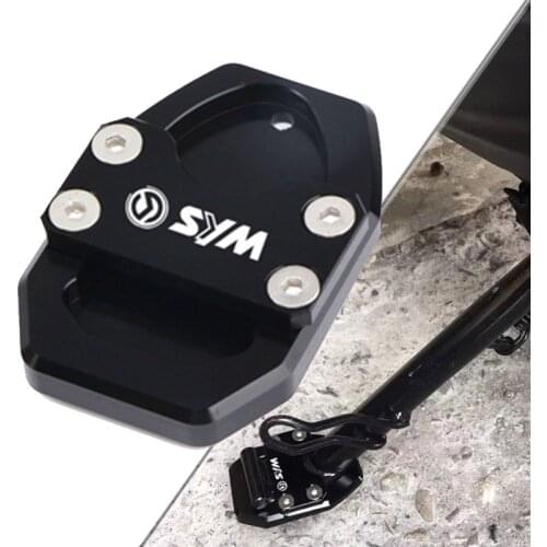 For SYM CRUISYM300 GTS300i GTS 300 300i Motorcycle CNC Kickstand Foot Side Stand Extension Pad Support Plate Enlarge Stand