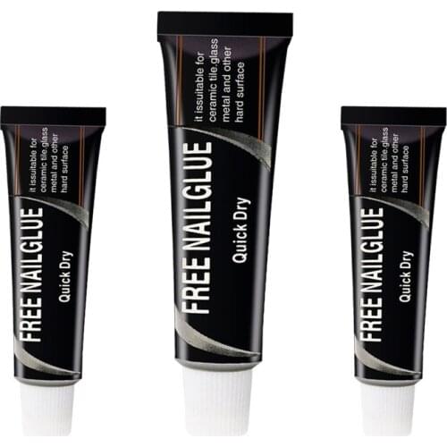 Strong nail-free glue, small sticks of glue, no punching, quick-drying and mildew-proof white metal pendant adhesive