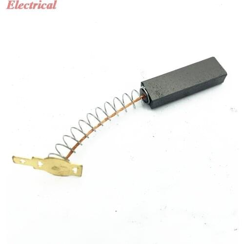 Spring and Wires 6.3*11*32 Vacuum Cleaner Carbon Brush BF501 Motor Carbon 4117 BF502 For Dust Collector Cleaner 6.3 x 11 x 32mm