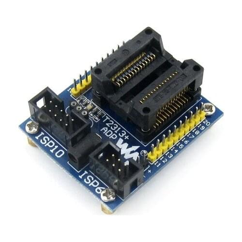 T2313+ ADP ATtiny2313 AT89S2051 AT89S4051 SOIC20 (300 mil) AVR Programming Adapter Test Socket + Freeshipping
