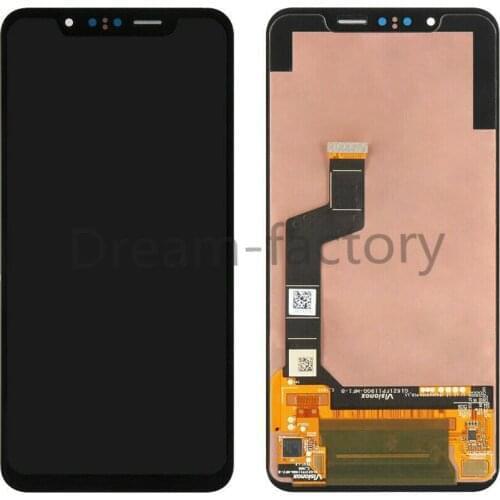 5PCS AMOLED LCD Display Touch Screen Digitizer Assembly Replacement for LG G8S LMG810 LM-G810
