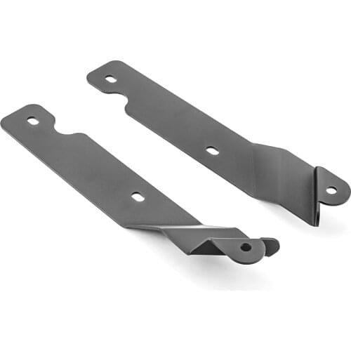 Car Accessories Lamp Holder For Jeep Commander XK 2006-2010 Steel Black Hood Ditch Hood Hinge Mount Low Profil