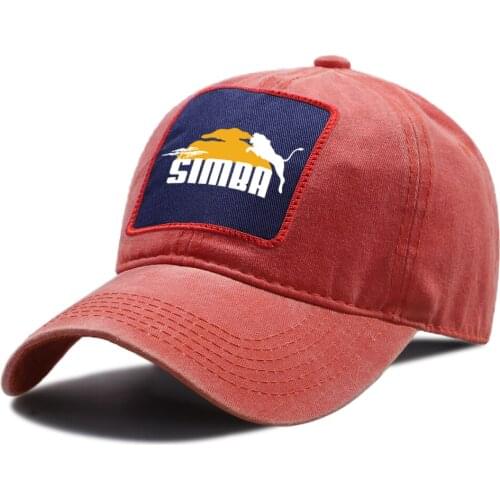 Cartoon Animal Lion Hip Hop Baseball Caps Outdoor Breathable Snapback Hat Summer Casual Riding Hat Sunscreen Street Baseball Cap