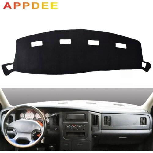 APPDEE Dashboard Cover Dashmat Dash Mat Sun Shade Dash Board Cover Carpet For Dodge Ram 1500 2500 3500 2002 2003 2004 2005