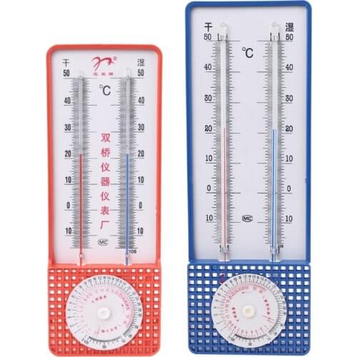 Dryness meter Hygrometer Thermometer Monitor for Household Greenhouse Temperature Humidity Monitor Desktop Wall