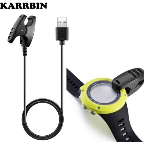 KARRBIN USB Magnetic Charging Dock for Suunto 5 Smart Watch Portable Data Cable Cord Adapter Cable for Suunto3 Ambit 1/2/3