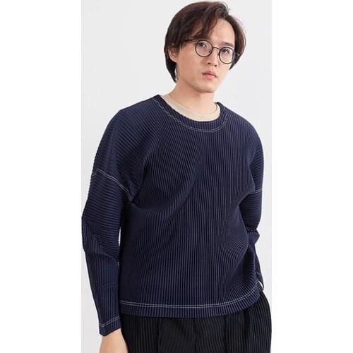 天裴褶皱 Men's Long T-shirts