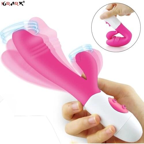 Multispeed Thrusting Rabbit Sex Toy Clit Stimulator For Women Adult Powerful Dildo Vibrator Anal G-Spot Massager Waterproof Gift