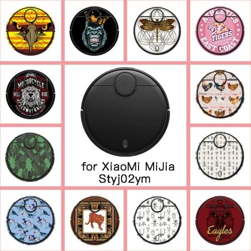 Provide Customized Street Style Sticker Decal for xiaomi Robot Mijia Robotic Styj02ym Mop Pro Vacuum Cleaner Skin Spare Parts