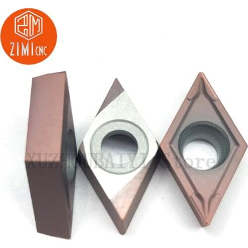 ZIMI DCMT11T304/DCMT11T308 Carbide Insert External Turning Tool Indexable Turning Insert Tools cnc turning tool
