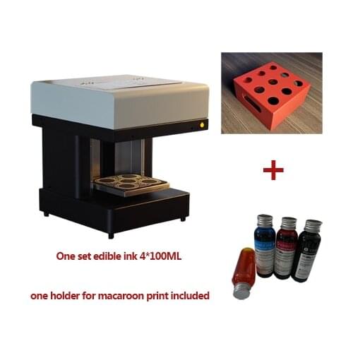 Selfie Chocolate marshmallow Inkjet 4 cups Coffee printer machine Edible ink print Food machine