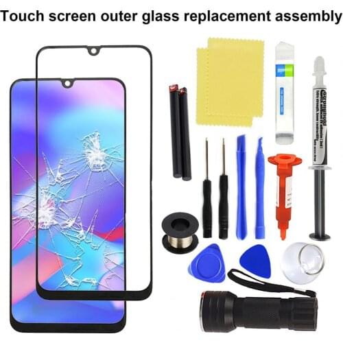 Phone Glass Screen Replacement Front Outer Display Touchscreen Repair Kit for Samsung Galaxy A02 A02S A02 A12 A32 A42 A52 A72