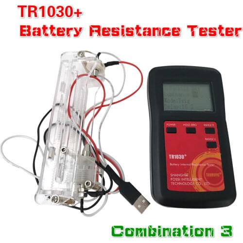 Upgrade YR1030 Lithium Battery Internal Resistance Test TR1030 Electrical DIY 18650 Nickel Hydride Button Dry Battery Tester C3
