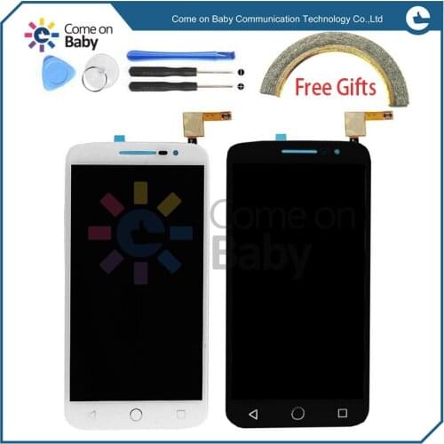 A+ Quality For Alcatel One Touch Pop 2 Premium 7044 7044Y 7044K 7044A OT-7044 7044x LCD Display +Touch Screen Digitizer assembly