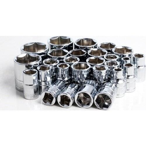 1/2" 9mm CR-V Metric Socket Wrench Head Universal Inner Hexagon Spanner Allen Head Auto Repair Tools