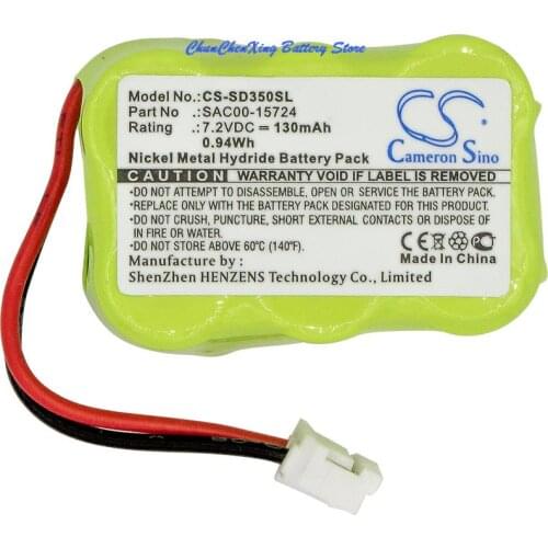 Cameron Sino 130mAh Battery SAC00-15724 for SportDog FieldTrainer SD-400, SD-400S, YardTrainer SD-350