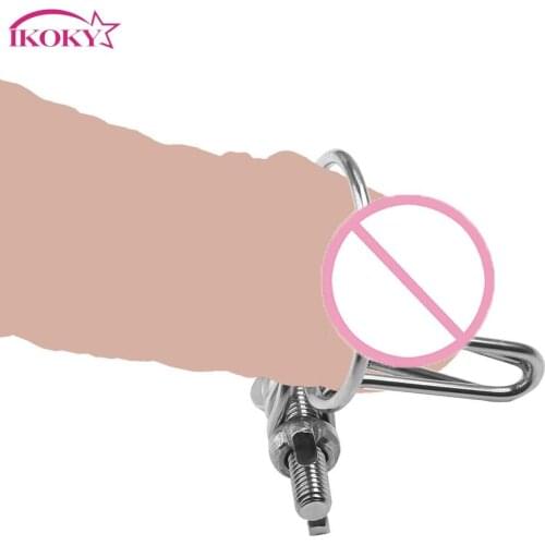 OLO Penis Plug Catheters Sex Toys for Men Gay Penis Stimulator Irritation Sounds Stainless Steel Urethral Dilators Adjustable