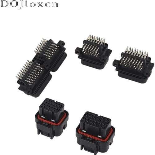 1 Set 26/34/60 Pin Car Male Female TE AMP Tyco SUPERSEAL 1.0 MM Waterproof Auto Oil Gas Connector Plug 3-1437290-7 4-1437290-0
