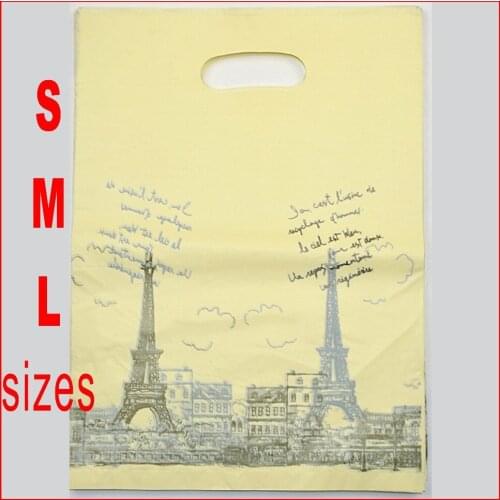 Free shipping High quality Plastic bags 100pcs/lot 30X40cm Fit clothes jewelry or gift packing Wholesale shopping bags