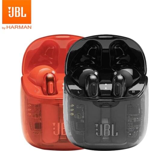 JBL TUNE 225TWS Ghost True Wireless Earphones Bluetooth 5.0 Transparent Earbuds T225TWS Bass Stereo Sound Headphones with Mic