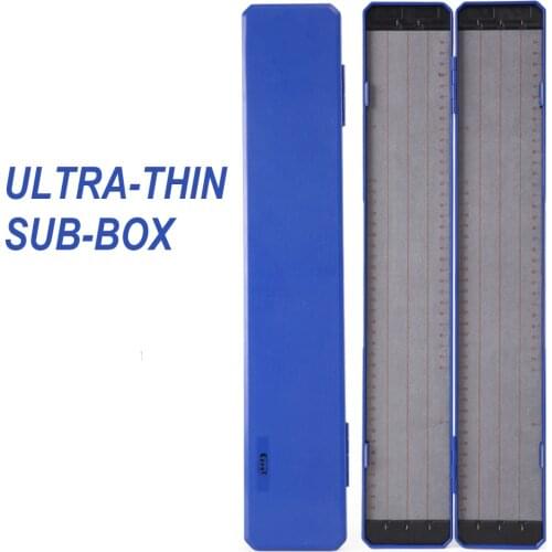 Long Fishing Line Organizing Box Carp Fishing Rigs Tackle Hair Rig Storage Box Stiff for Fishing Line Rigs Holder X181G