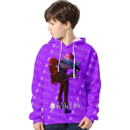 Game Project Winter Hoodies Sweatshirts Fashion Men Women Hoodie 3D Print Boys Girls Streetwear Project Winter Pullovers