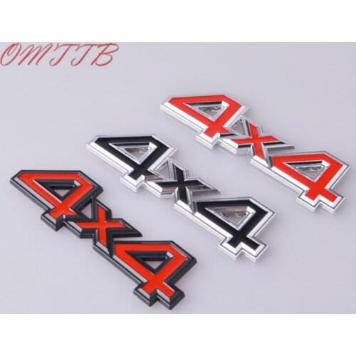 2021 3D Metal 4x4 Auto Car Sticker 4 Drive Emblem Badge for JEEP Patriot Wrangler Grand Cherokee Compass Prado Car Styling