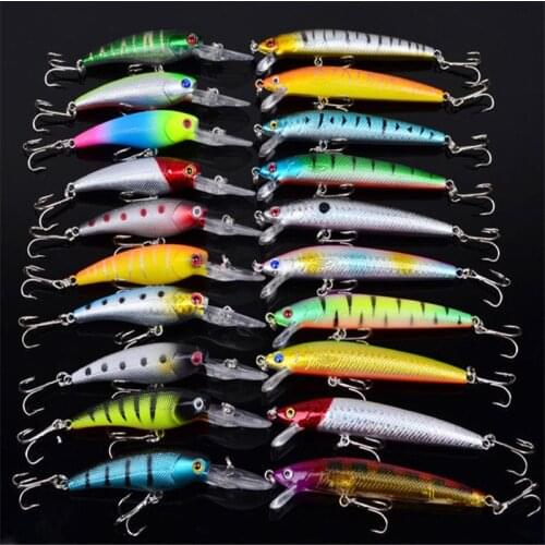 Fishing Lure Set Fishing Hard Bait Mini Minnow Floating Swing Crankbait Crazy Wobblers Artificial Bionic Crank Lures