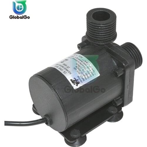 800L/H DC12v 24V 1000MA 22W Brushless DC Motor Water Circulation Pump Solar Water Pumps for Garden Fountain For fish