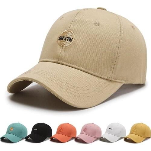 New Fashion Baseball Hat Adjustable Unisex BRXTN Letter Embroidery Outdoor Casual Caps Hip Hop Gorras Gift for Girlfriend Black