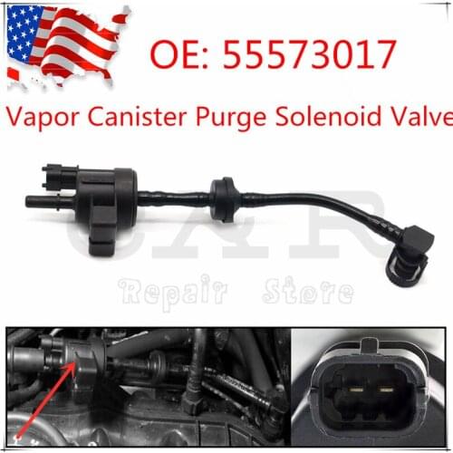 New Repair Kit For Chevy Cruze for Buick Encore 1.4L Emission Vapor Canister Purge Solenoid Valve OEM 55573017 2M1338 5557-3017