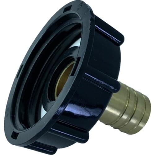 S60x6 IBC Hose Adapter DN20 Water Tank Fittings Coarse Thread Durable Joint Connector IBC Tote Parts