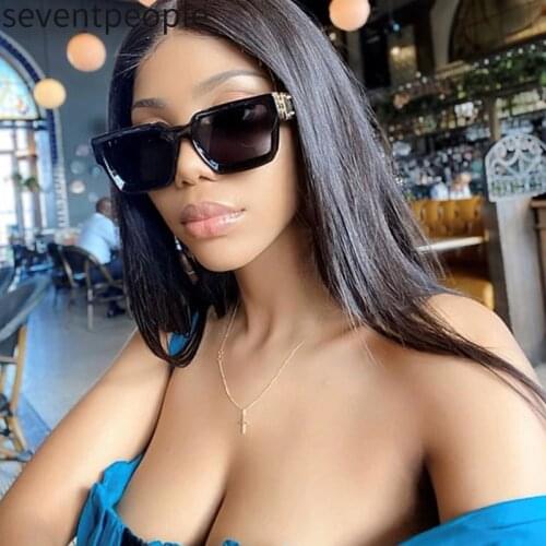 Oversized Square Sunglasses Women 2020 Luxury Brand Designer Steampunk Sun Glasses For Men Vintage Shades UV400 zonnebril dames