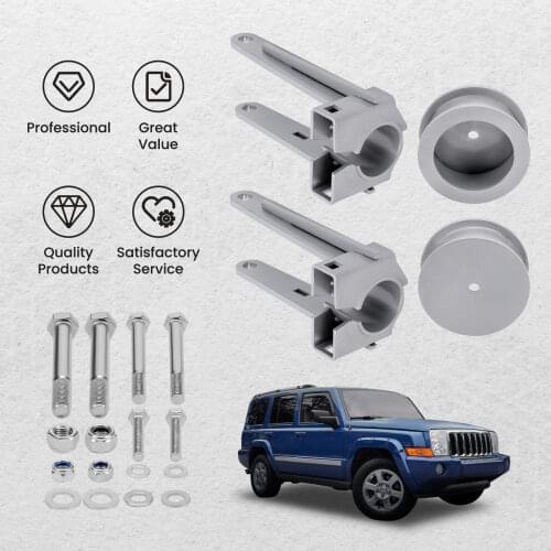 Rear Lift Kit Strut 2005-2010 For Jeep Grand Cherokee WK 3.5" Front + 2" for Fork Clevis
