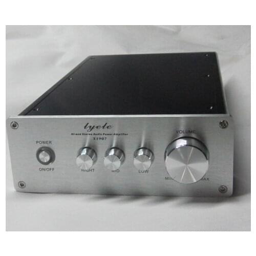 X1907 all aluminum alloy power amplifier 190MM*70MM*260 042