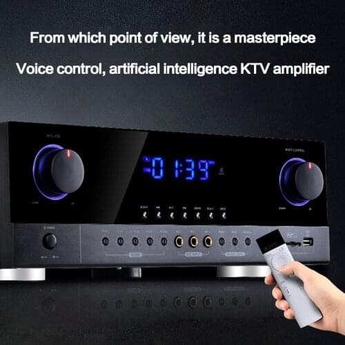 KYYSLB 4-16ohm 220V DZ-10 Household High-power Bluetooth Subwoofer Power Amplifier Stage KTV Card Package Home Audio Amplifier