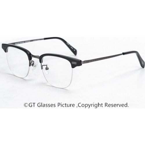 Vintage Brand Designer optical eyeglass frame OV1172T Women Men myopia eyewear make prescription lenses with original case