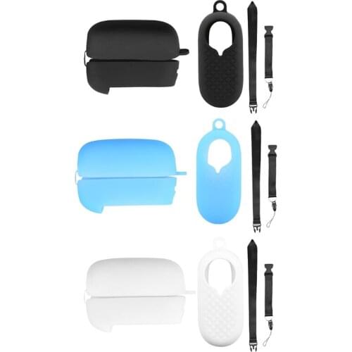 Camera Protector Charging Box Cover Silicone Protective Case for-Insta360 GO 2 Camera 95AF