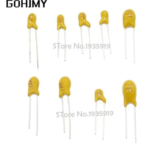 5PCS Tantalum Capacitor 16V 20V 25V 35V 50V 0.1UF 0.22UF 0.33UF 0.47UF 100UF 220UF 1UF 2.2UF 4.7UF 10UF 15UF 22UF 47UF DIP