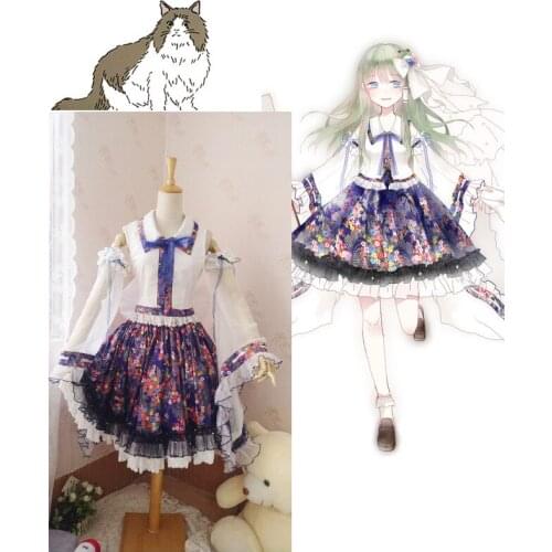 Amine Touhou Project Hon Meirin Cospaly Costume Sizes S-XXL Custom-made 2021 New