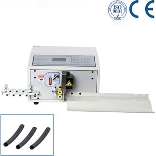 Automatic Wire Tube Sleeving Pipe Cutting Machine SWT508-QG for 1-20mm Wire Cable Stripping Peeling Machines