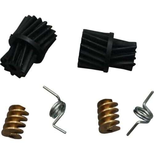 Free Shipping New 2 Sets Door Lock Actuator Latch Cog Repair Gears Worm Springs 2037200135 For Mercedes W203 W211 CLK W209 A209