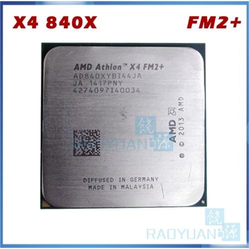 AMD Athlon X4 840 3.1 GHz Quad-Core CPU Processor AD840XYBI44JA Socket FM2