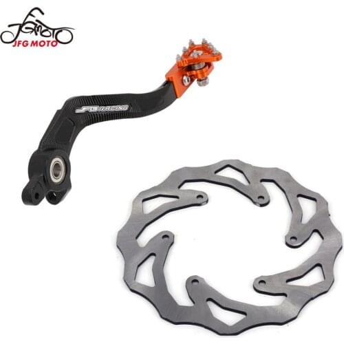 For KTM SX XC XC-W EXC TE TC FC 125 150 200 250 300 450 500 2014 2015 Motorcycle CNC Pedal Steel Rear Disc Footbrake Lever