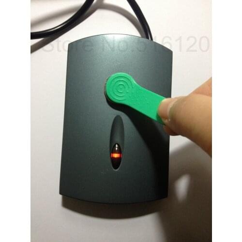 DS1990A TM iButton Reader USB Plug and Play Reader +2pcs TM1990A-F5 Key Cards